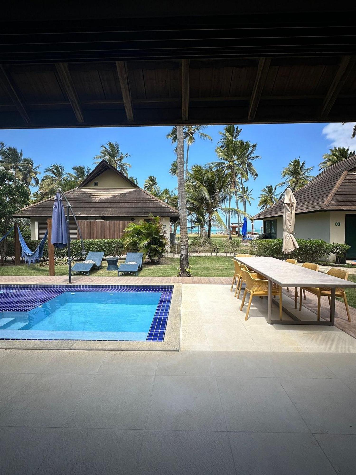 Bangalo Luxo Praia Dos Carneiros Beach Resort Esterno foto